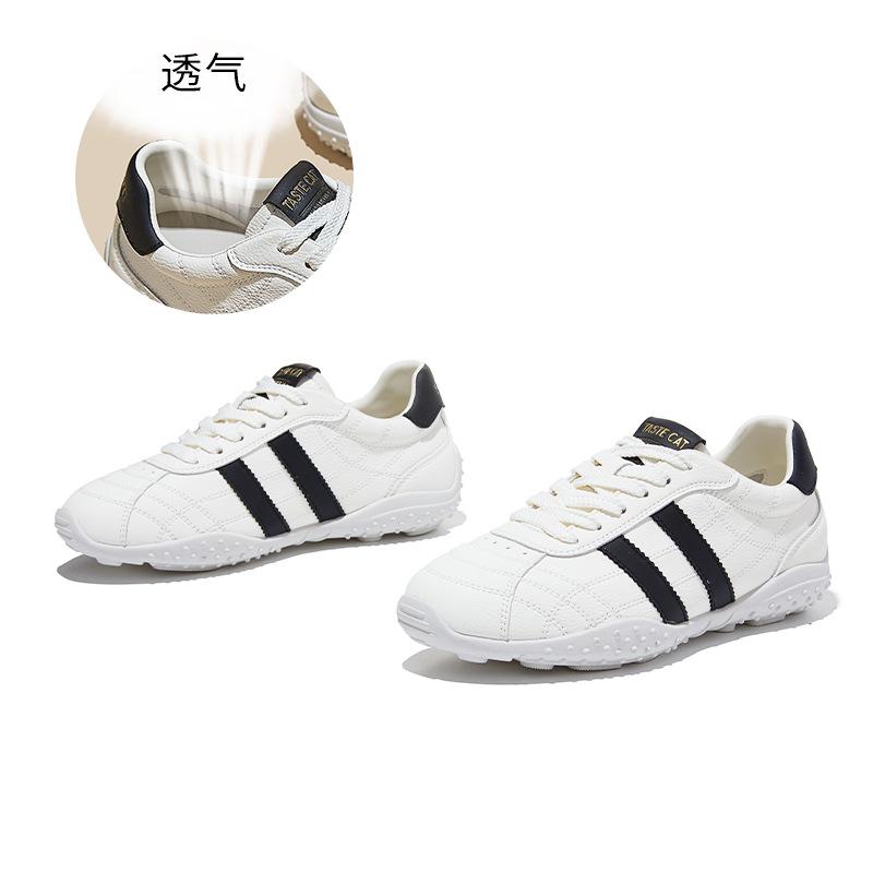 

New German training shoes women s spring flat-bottomed sports single shoes casual versatile Forrest Gump shoes not tired feet trendy cool women s shoe 40