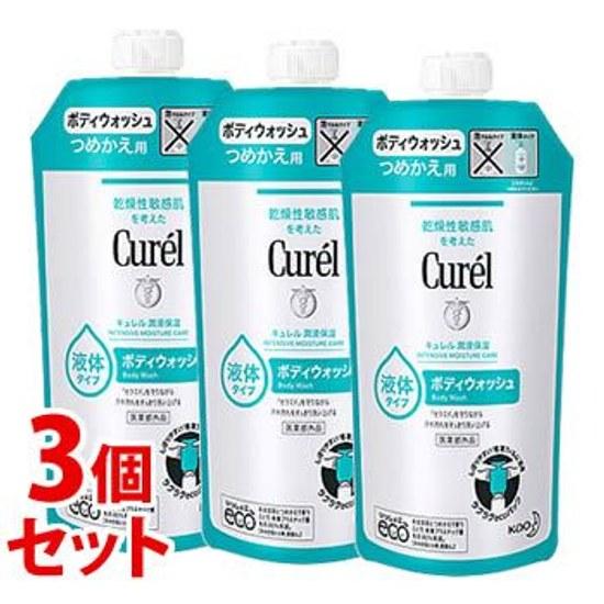 Set Kao Curel Body Wash refill (340mL) 3 pack soap quasi-drug