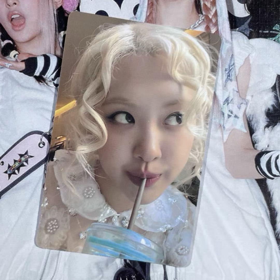 

[USED] BLACKPINK Rosé rosie QQmusic Limited Trading Card B