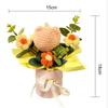 Fertige Blumen Häkelblumensträuße Heimdekoration Handgestrickter Tulpenstrauß Valentinstag Geburtstagsgeschenk
