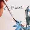 12models Very Fine Imported Nylon Long Tail Line Brush Cartoon Art Line Outline Detail Pen Digital Birch Watercolor Painting Pen