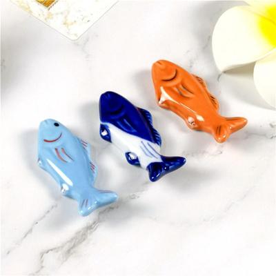 Style Fish Shaped Spoon Fork Cute Tableware Rack Chopsticks Holder Chopstick Rest Dinnerware Stand