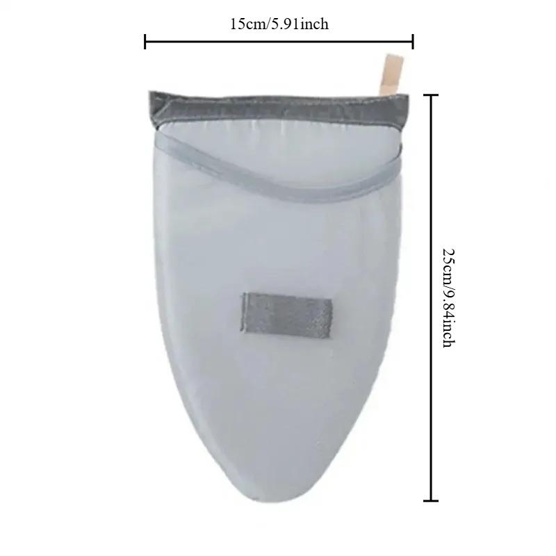 Waschbares Bügelbrett - Mini, Verbrühschutz-Handschuhe, Bügeleisen-Pad-Abdeckung, Hitzebeständig, Fleckenresistent, Bügelzubehör, Bügeleisen-Pad