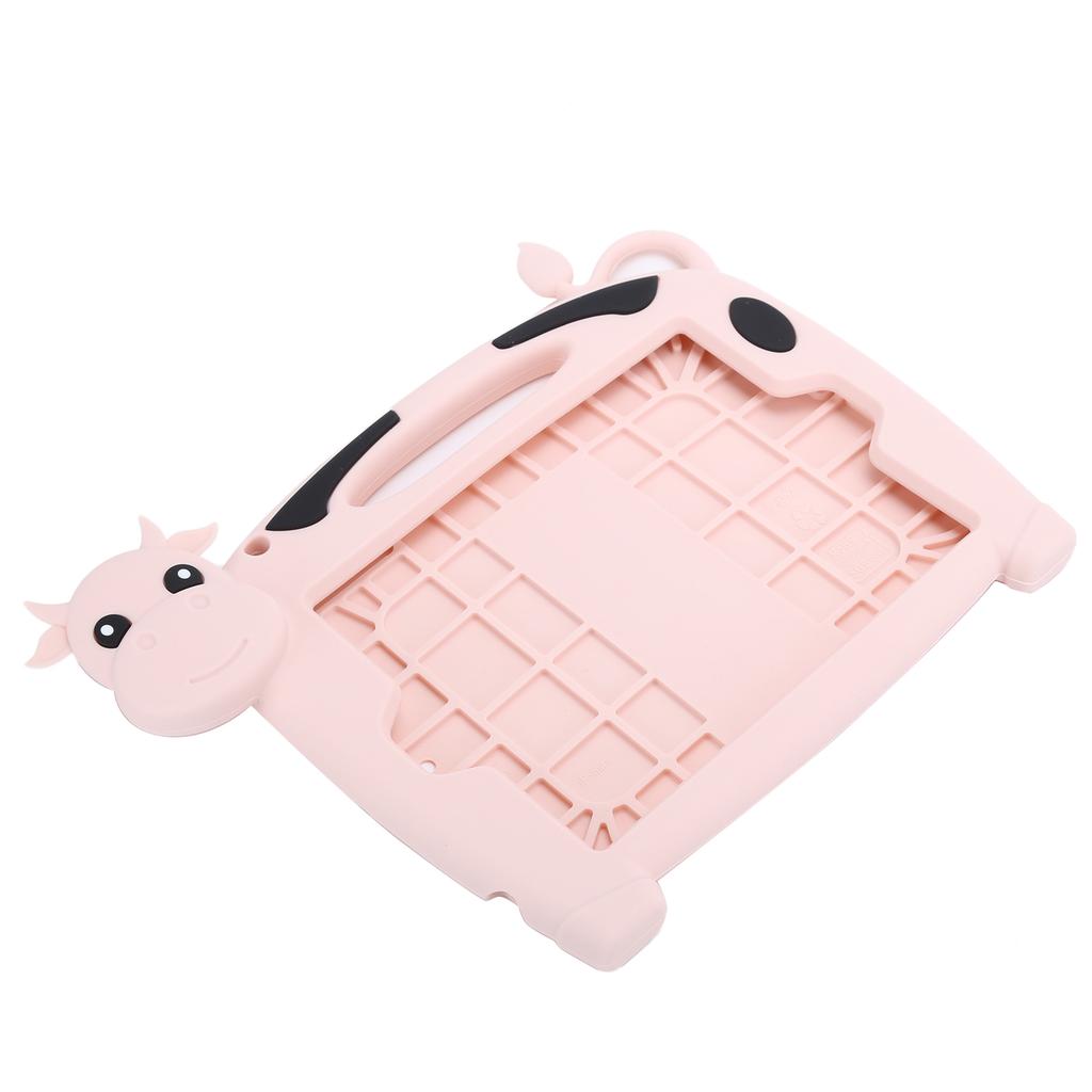 7.9 Inch Tablet Protective Cover Cute Cow Kids Silicone for iOS Mini12345 CasePink