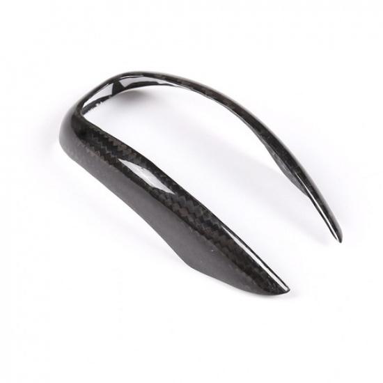 Pokrywa Gałki Zmiany Biegów z Prawdziwego Włókna Węglowego do Alfa Romeo Giulia Stelvio 17-20