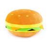 Oreiller Burger en Peluche Coussin Doux en Coton pour Décoration de Salle de Jeux pour Enfants