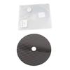 CD DVD Stabilizer Carbon Fiber 0.2mm Tuning Mat Disc Stabilizer for Top Tray Player