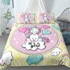 Comforter Cartoon Unicorn Cute With Queen King Size 2/3 Pcs Bed Clothes For Kids Adult Polyester Bedding Set
