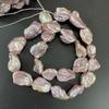1String, Boho Irregular Pearls, Luxury Natural Freshwater Pearl Beads for Jewelry Making DIY Necklace Bracelet Crafts, Mother's Day Gift 36cm