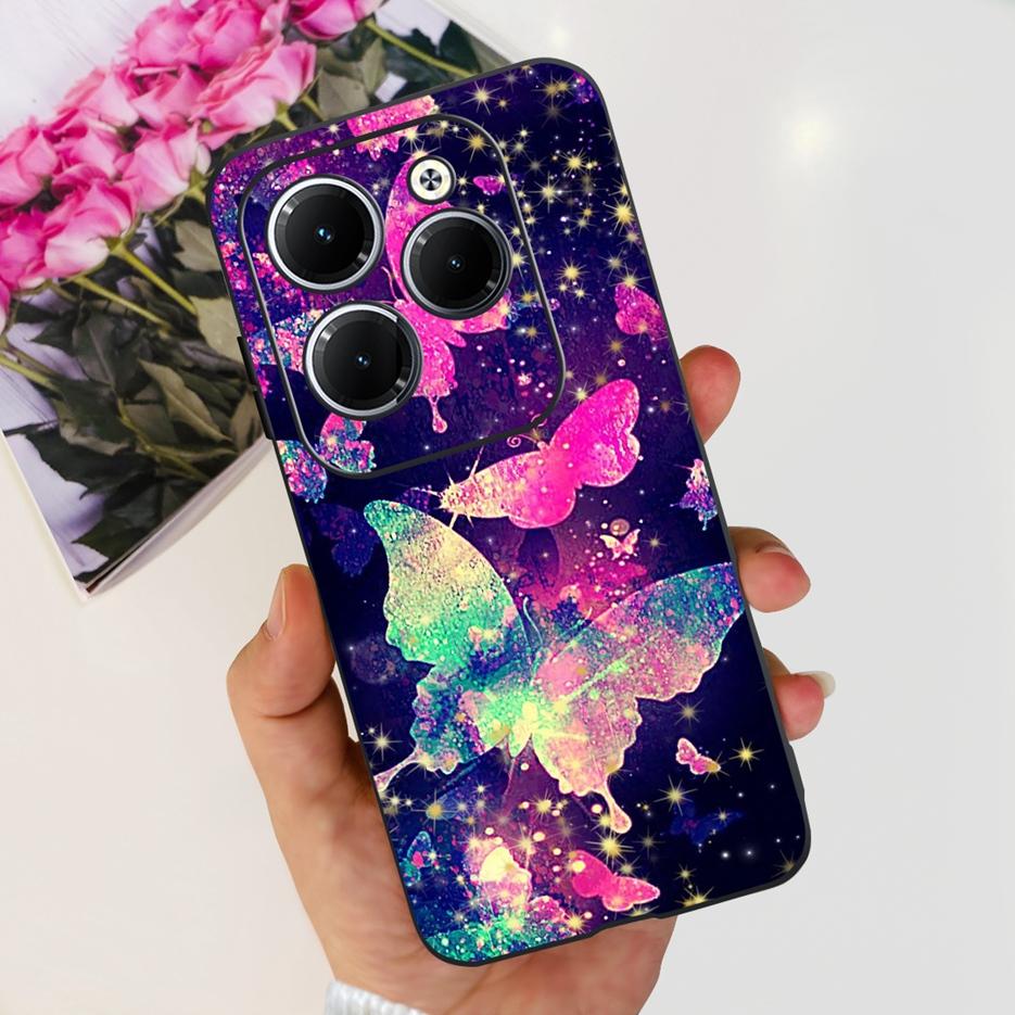 For Infinix Hot 40 Pro Case X6837 Cute Fashion Cover Soft Silicone Phone Case For Infinix Hot 40i Hot40 Pro Hot40i Fundas Bumper
