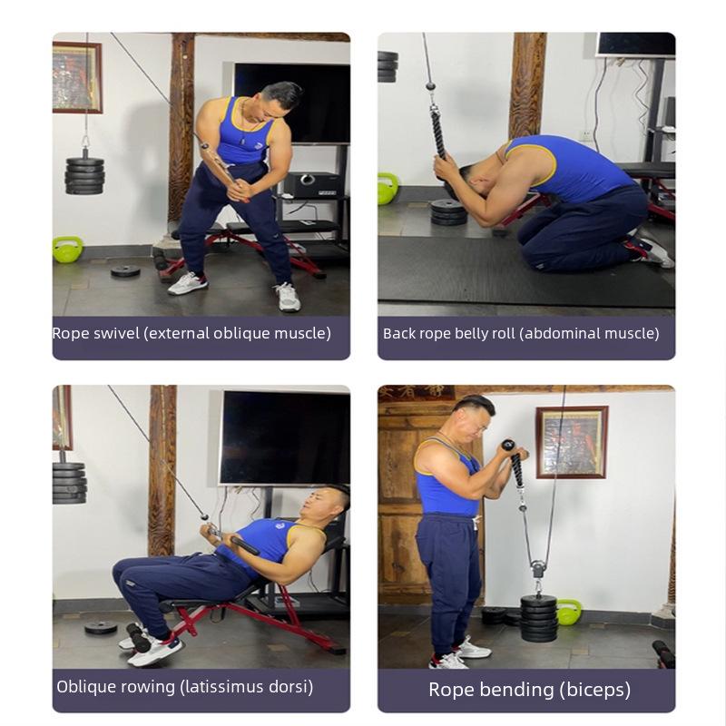 DIY High-Pull Vogelzubehör Umlenkrollen-Set