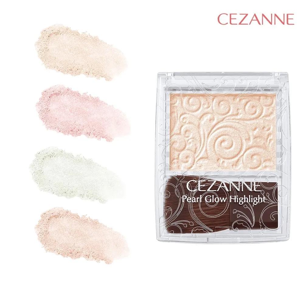 CEZANNE High-Gloss Wet Shine Pearl Glow Highlighter 04 Shell Pink