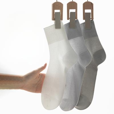 Men's Summer Ultra Thin 10A Antiseptic Deodorant Loose Foot Socks