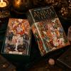Anima Tarot Deck in Rigid Box 78 Pcs Art Nouveau Tarot Cards 12*7cm Double-embossed with Gorgeous Anime-Style Illustrations