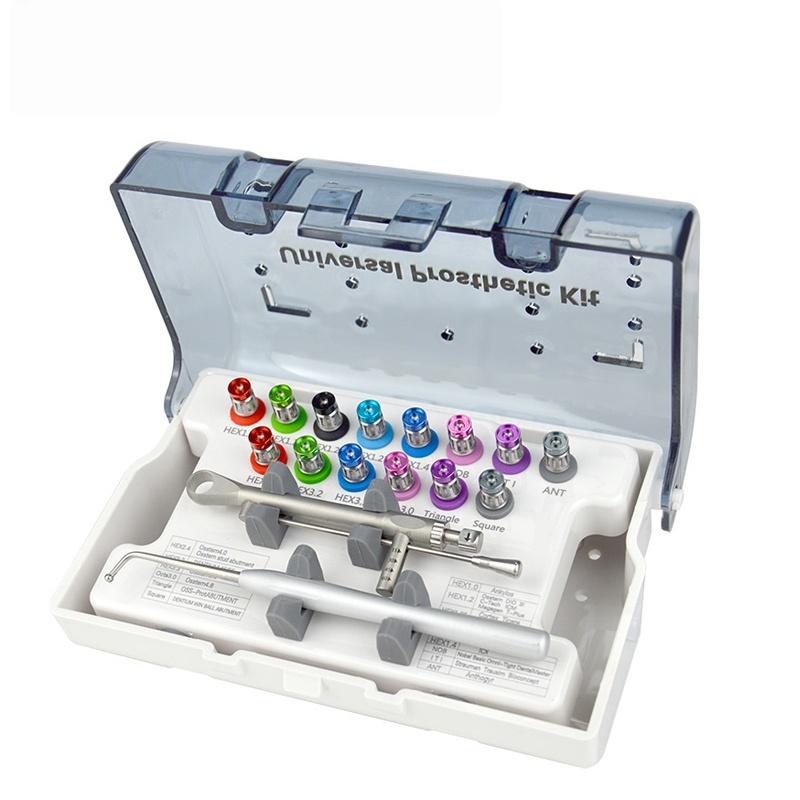 Dental Universal Implant Torque Screwdrivers Wrench Kit 16Pcs Screw Driver Dentistry Implant Repair Tools