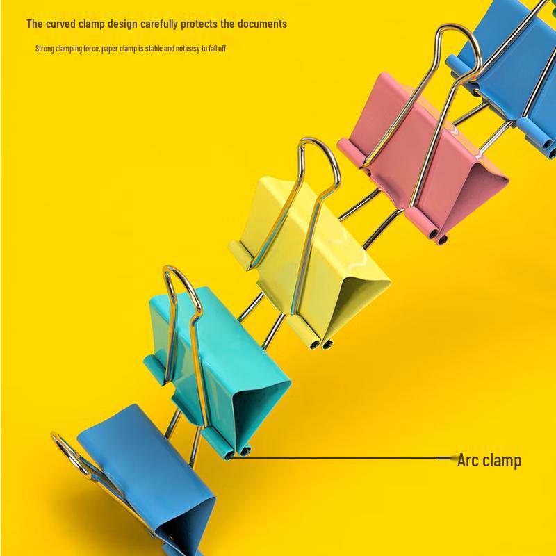 Deli 41mm Colored Binder Clips