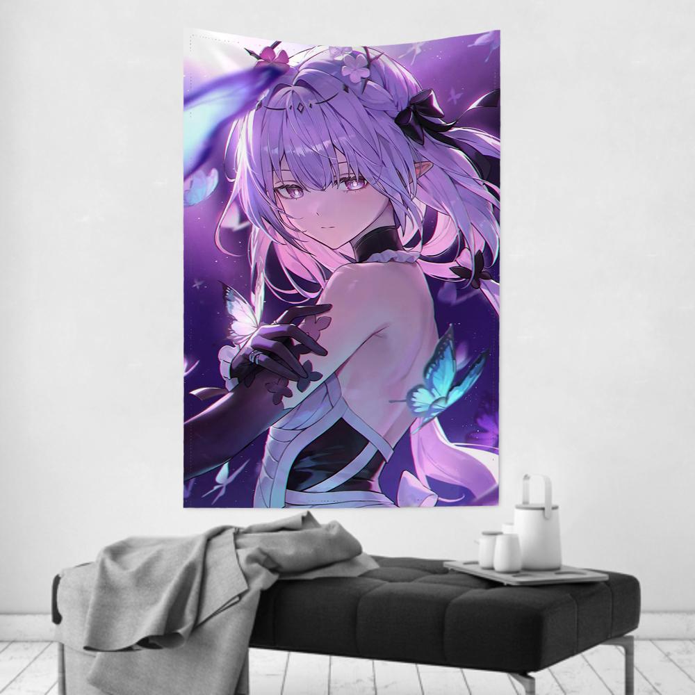 Castoriuce Game HHonkai Star Rail Tapestry Room Decor Wall Cloth Party Hanging Background Room Decor Baby Room