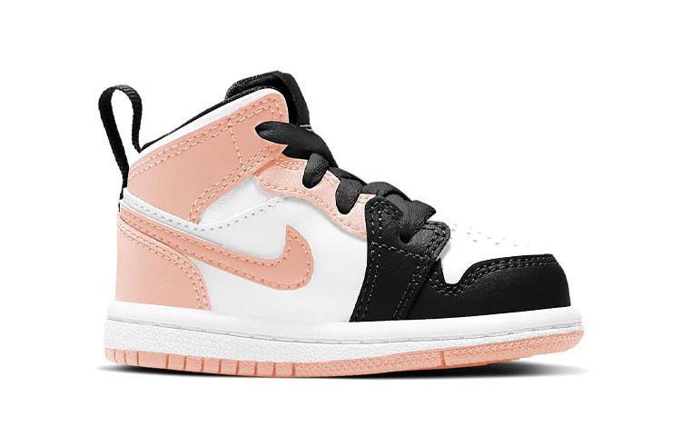 Jordan 1 Mid Arctic Orange Black Toe TD 640735-133