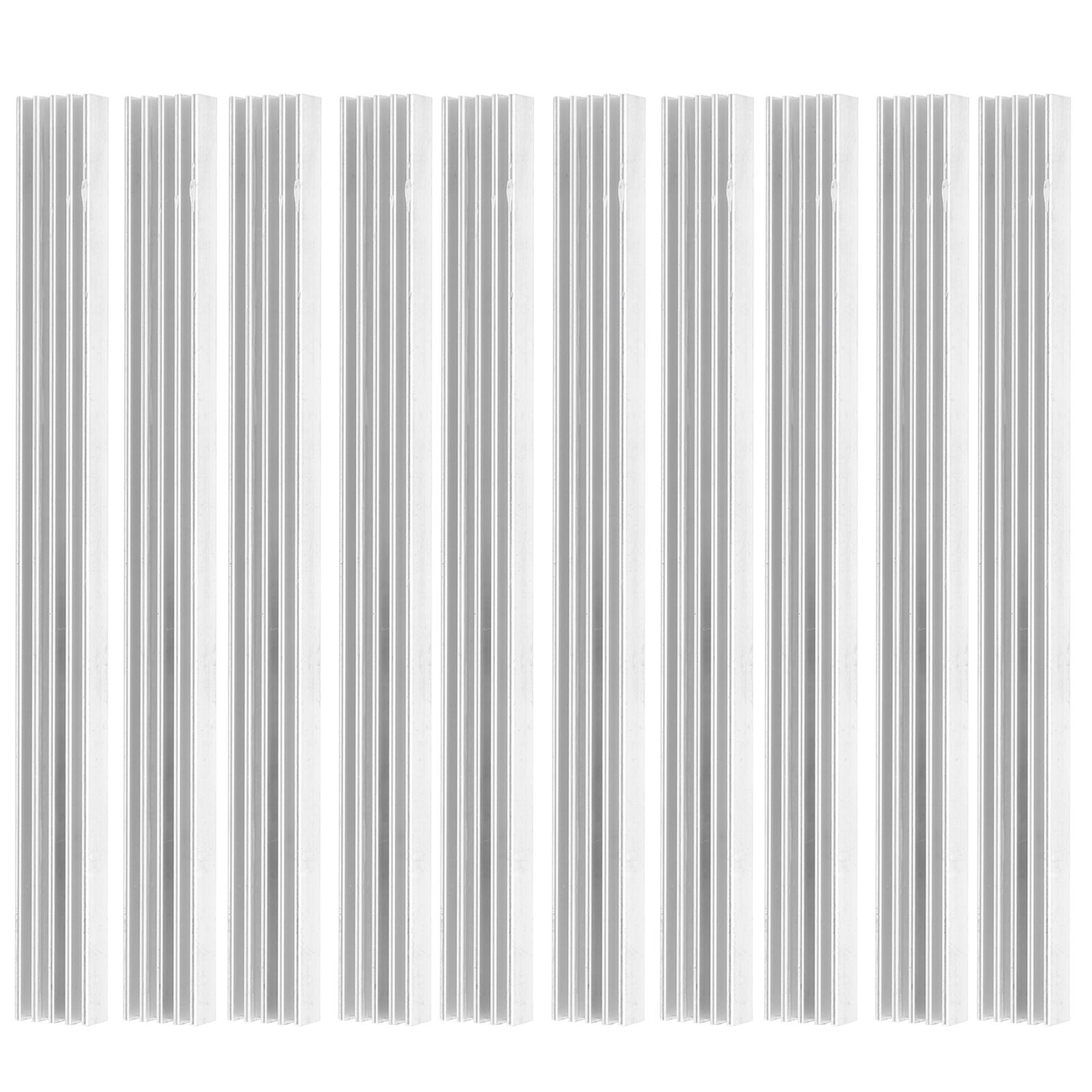 

10 шт. алюминиевый радиатор охлаждения радиатор процессора кулер промышленные компоненты управления Q9x5x100