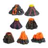 Realistics Volcano Aquariums Rock Simulation VolcanoFish Tanks Decoration for Lively Fish Environment