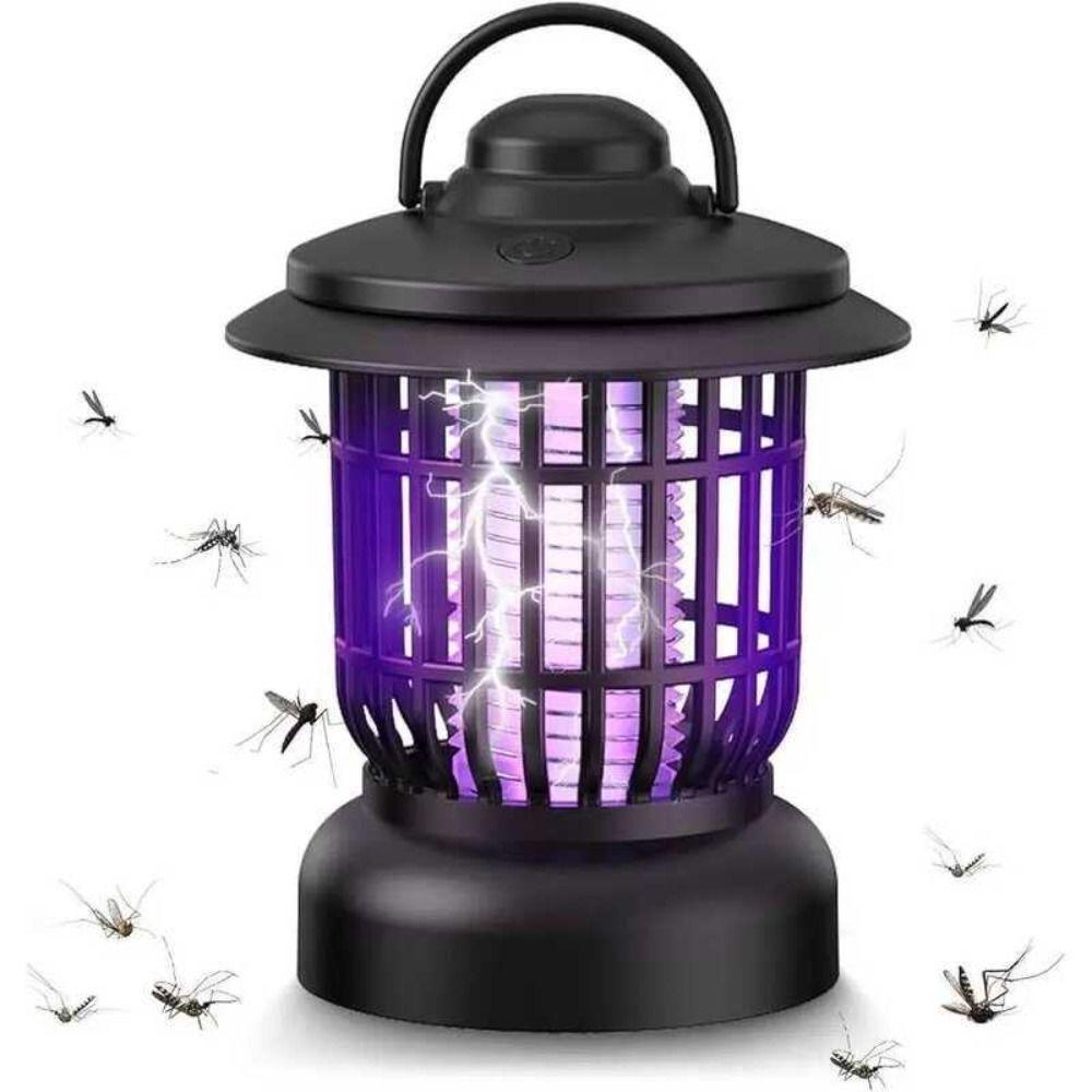 Portable Electric Camping Light Purple Light Mosquito Trap Easy To Use Mosquito Lamp  Outdoor