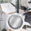 Shower Trap, Shower Trap, Stainless Steel Bath Sink Filter Cover, Silicone Ring, Hair Filter Blocking Net