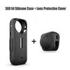 Silicone Lens Cover For Insta360 X5 X4 X4Air Protector Cap Accessories Insta 360 X4 Camera Anti-Dust Anti-Scratch Lens
