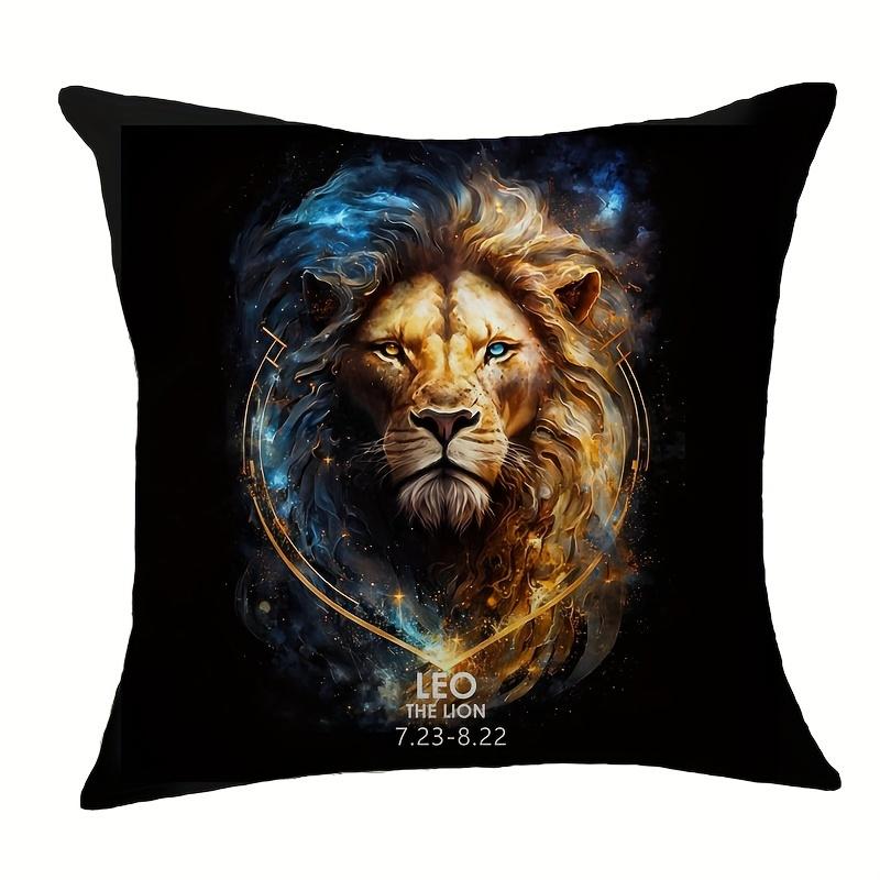 Darkrai Zodiac Cushion Cover Leo Pisces Aquarius Taurus Sagittarius Libra Scorpio Cancer Virgo Capricorn Aries Pillowcase Decor