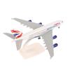 20 cm Legierung Metall UK Air British Airways Airbus 380 A380 Fluggesellschaften Flugzeug Flugzeug mit Fahrwerk Modell Diecast Flugzeugmodell