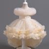 Fluffy Flower Girl's Formal Piano Princess Wedding Dress - New Children's Dress