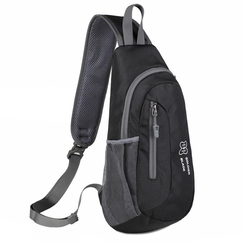 Bolso de Hombro Deportivo para Hombre y Mujer Multifuncional Mini Petaca Exterior Bolso Pequeño de Pecho Ocio Viaje Bandolera Bolso de Pecho