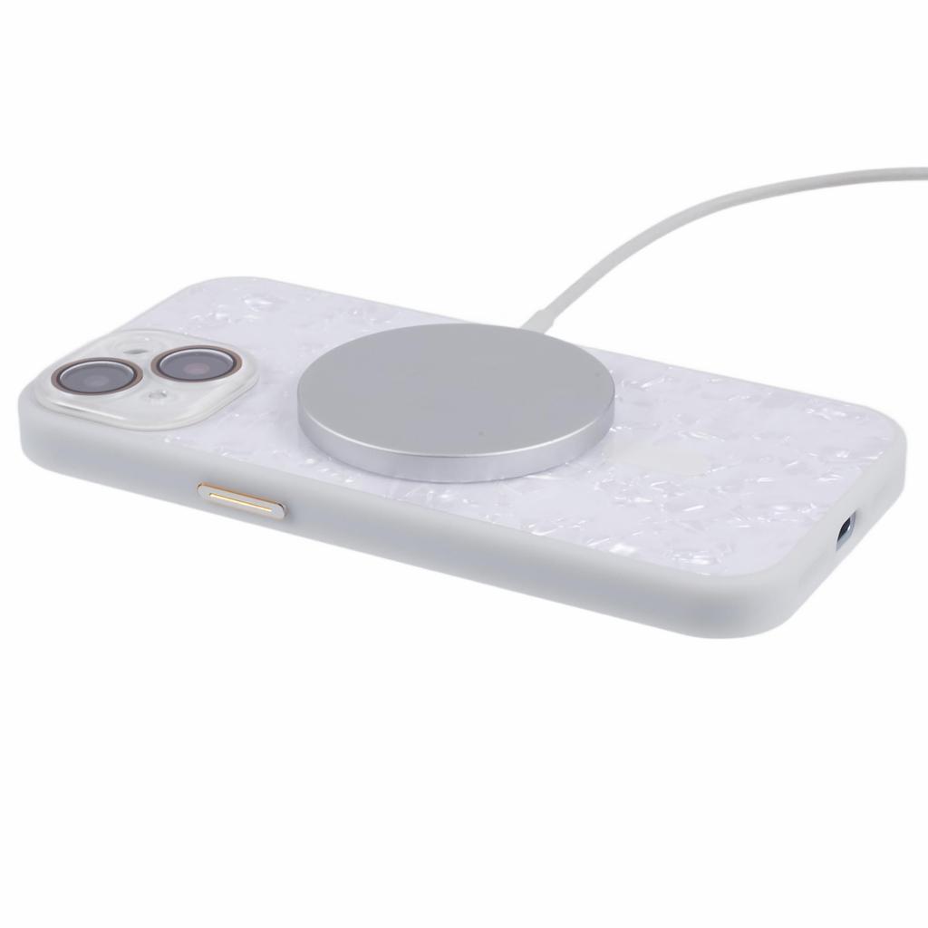 YUX Series For iPhone 13 6.1 inch Back Case TPU+Acrylic Cover Compatible with MagSafe (Precise Lens Cutout) - Black