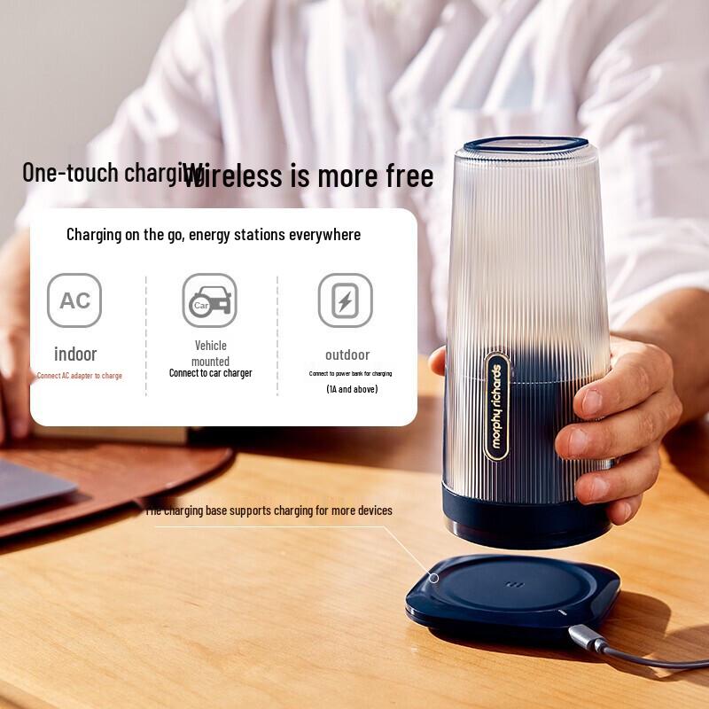 Morphy Richards Portable Wireless Juicer Blender MR9800 CN Plug (adapter Included)