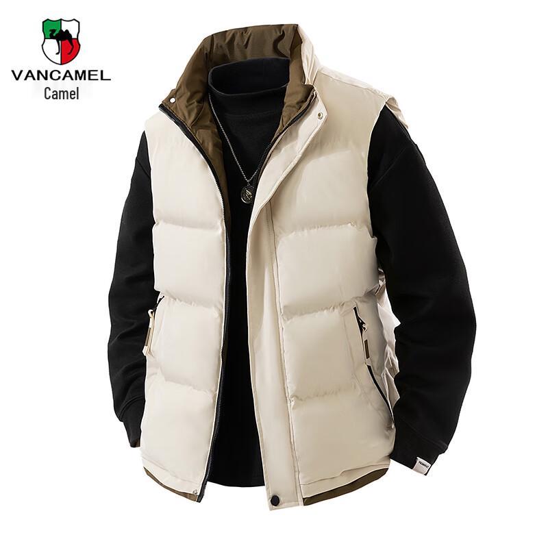 VANCAMEL Men s Stand Collar Padded Vest 2XL