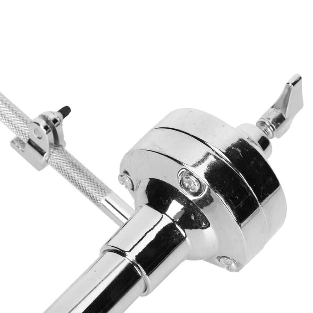 SIlver Drum Boom Stand Metal Percussion Drum Parts Durable Single Tom Holder For Jazz Drum Set