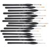 15pcs Detail Paint Brush Set Watercolor Oil Painting Drawing Brush with Storage Bag