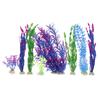 8pcs Artificial Seaweed Water Plants Plastic Fish Tank Plant Decorations for Aquarium Decoration