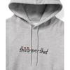 Thisisneverthat Dunk Hoop Hoodie Heather Grey