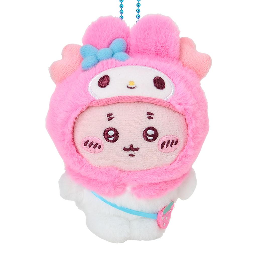Sanrio Chiikawa Mascot Holder My Melody Polyester and Ages 6 and 826847 (Used Bookstore) Steel, Up,
