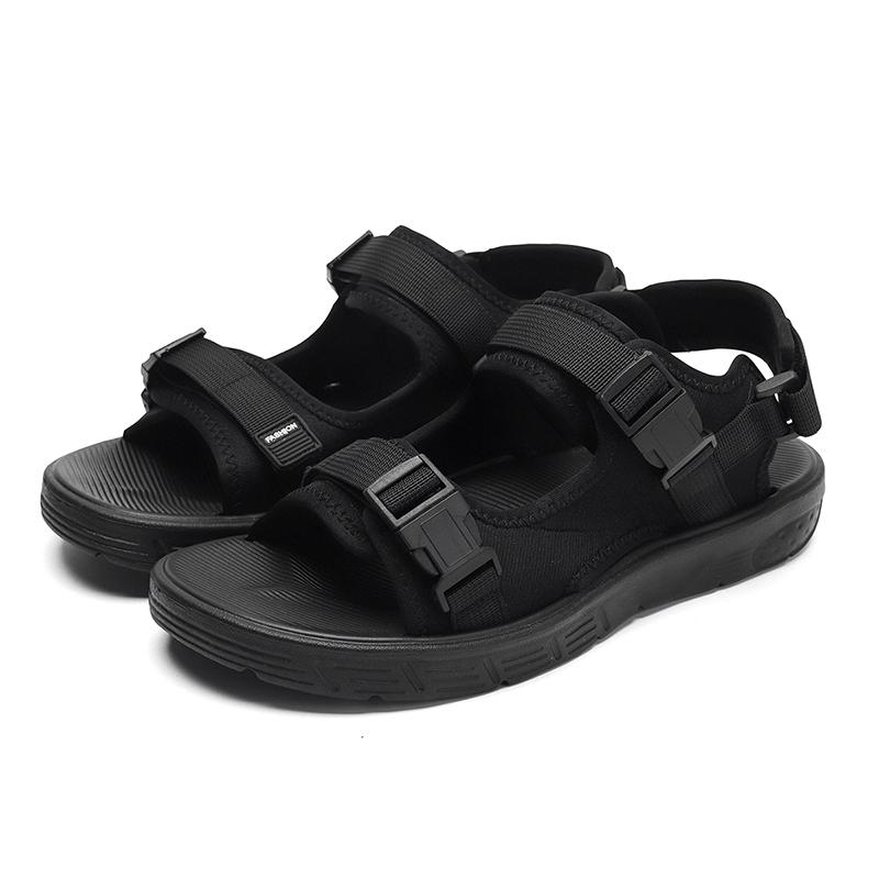 Summer Men's Sandals Sports Outer Wear Non-Slip Wear-Resistant Soft-Soled Driving Cool Outdoor Beach Shoes for Men