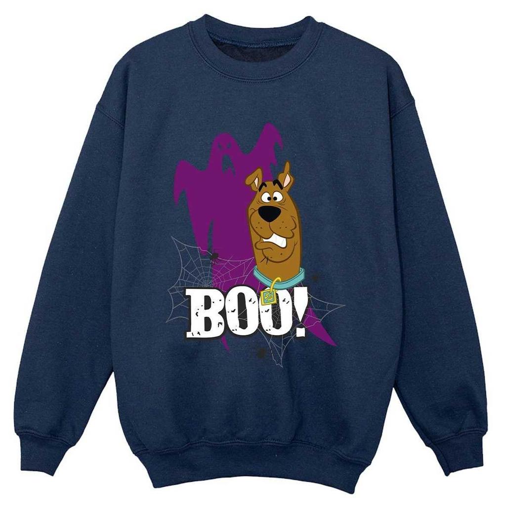 Scooby Doo Boys Boo Ghost Sweatshirt