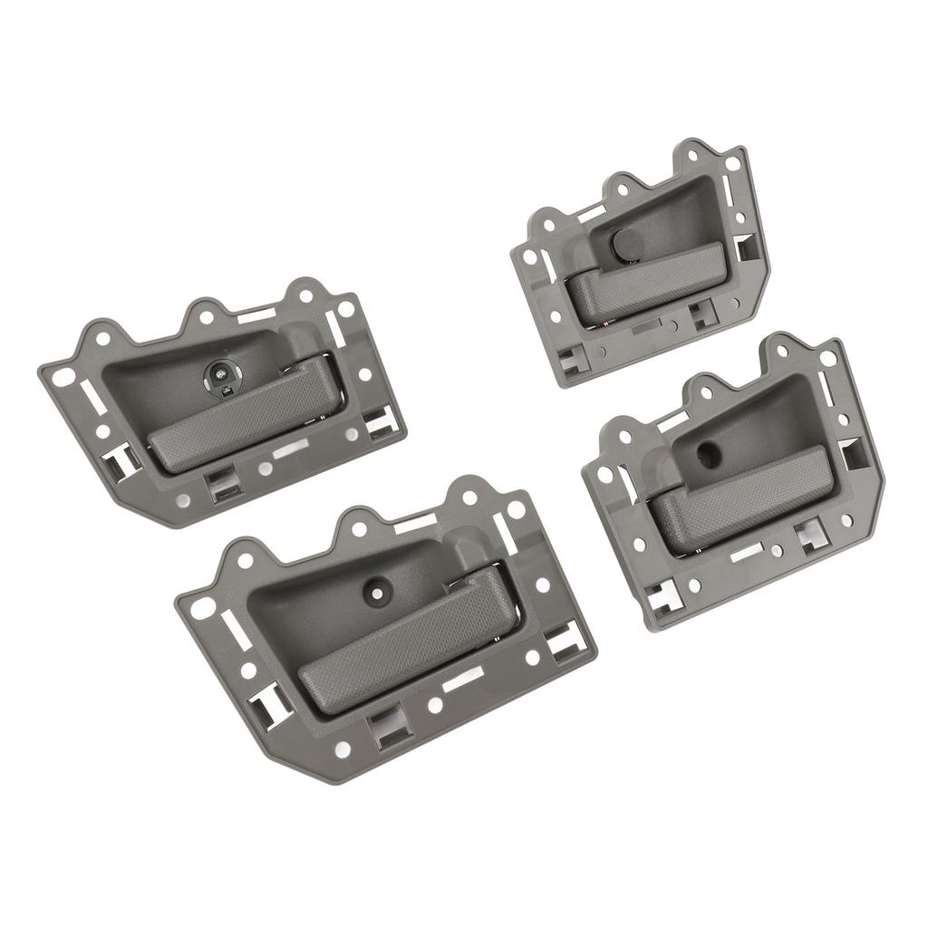 4 Set Maniglie Interne Porta Anteriori Posteriori Sinistra Destra Funzionamento Fluido 1JV461J3AA per Grand Cherokee dal 2005 al 2011