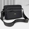 Large Capacity Men Crossbody Bag Lightweight Small Square Bag Business Shoulder Bag  Travel