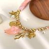 Flower Beach Ocean Series Necklace Conch Dopamine Necklace Cloth Wrap Scarf Chain Necklace  Male