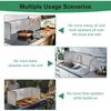 Oil Baffle Foldable Kitchen Gas Stove Baffle Oil Splash Protection Plate Splash Protection Screen Heat-resistant Kitchen