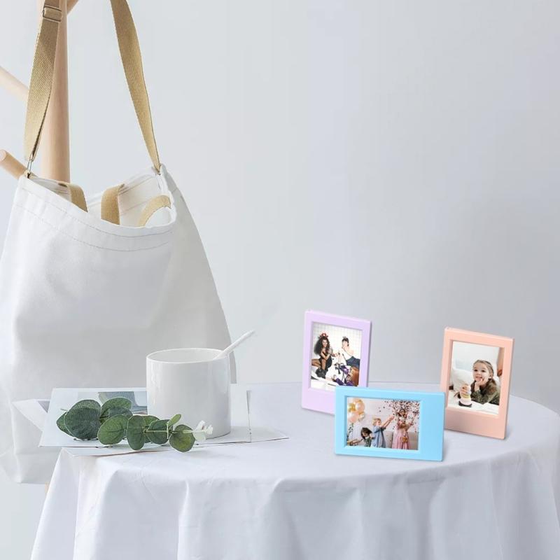 3 Inch Mini Film Photo Frame Children's Art Picture Frames for Photo Frame Display Stand Desktop Decorations