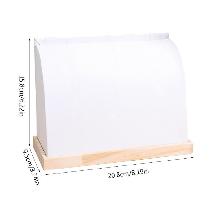 Practical Leather Necklace Display Stand Elegant Jewelry Presentation Holder