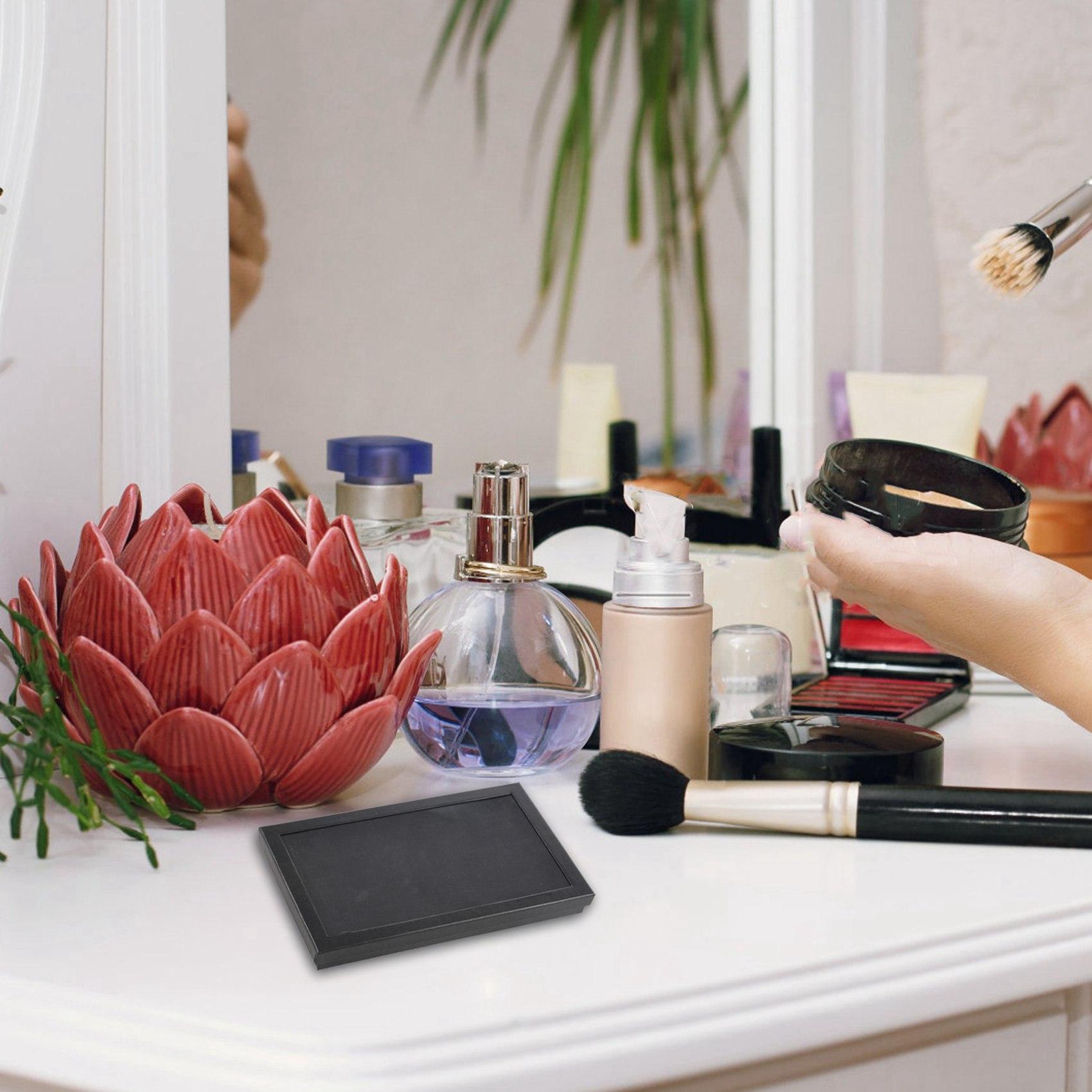 

ABWR-3X 36 Slots Jewellery Box Ring Storage Earrings Display Box Jewelry Organizer Holder Transparent Window Show Case Black