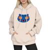 Women's Fashion Long-Sleeve Pullover Hoodie with Fun Movie-Inspired Prints