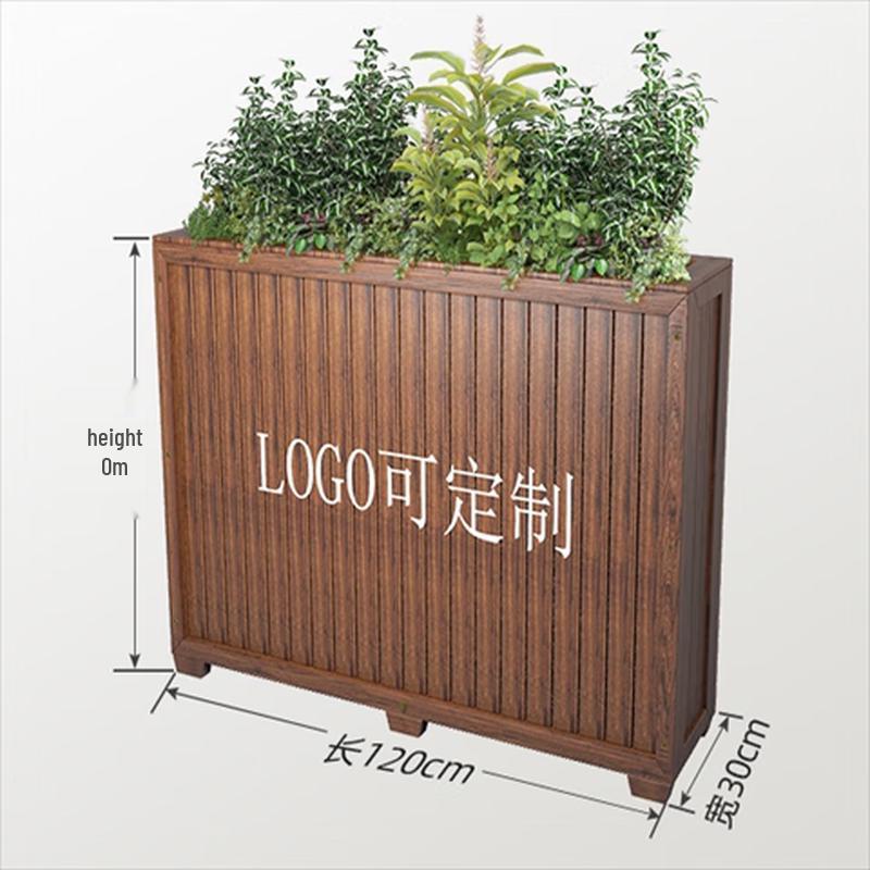 

Уличный дисплей-кашпо-перегородка